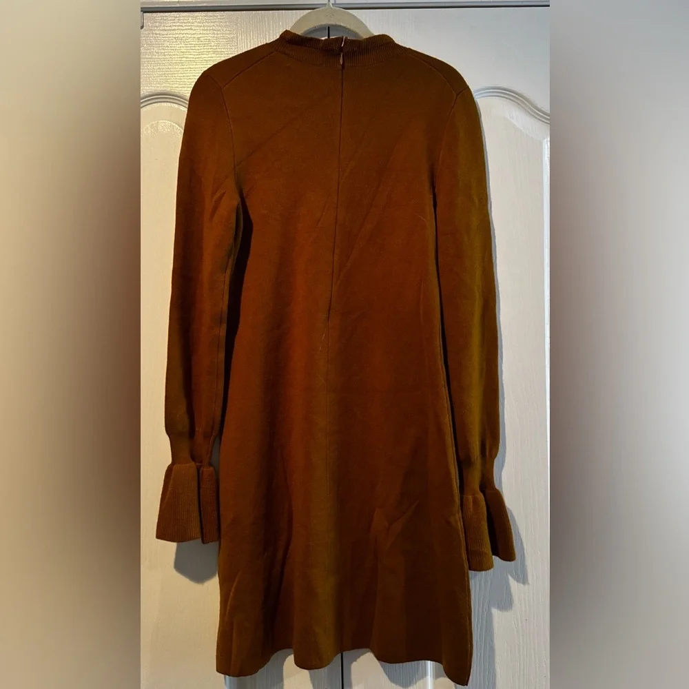 Aritzia Wilfred Tamarind Carre Long Sleeve Sweater Dress - Size L NWT